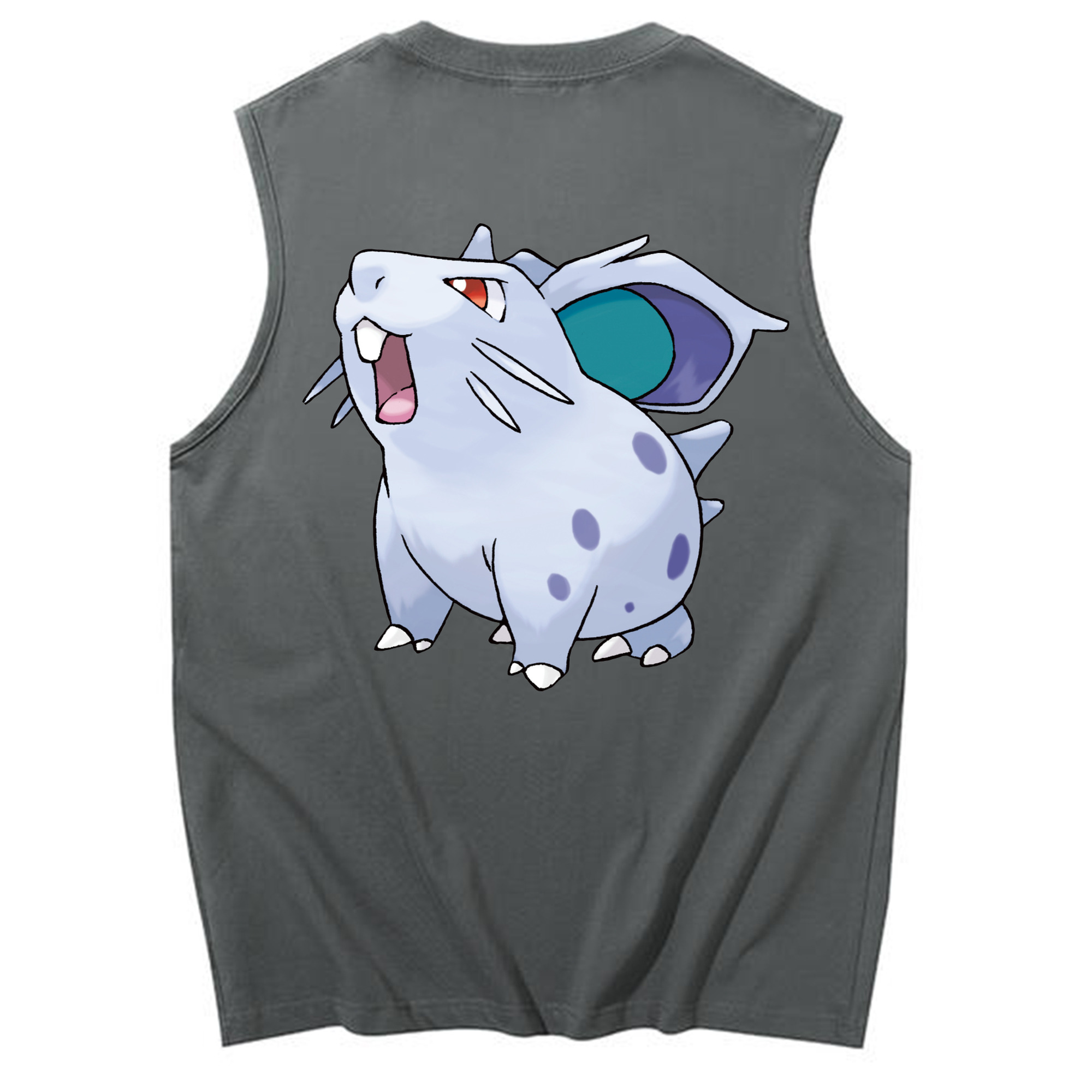 （画像用） ポケットモンスター Pokémon コットン100％タンクトップ（背面プリント）